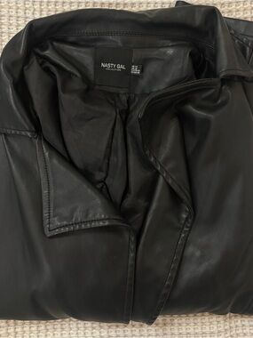 Nasty Gal Black Leather Jacket